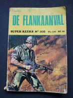 Oude mini strip boek De Flankaanval Super reeks., Boeken, Stripboeken, Eén stripboek, Ophalen of Verzenden, Gelezen