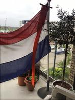 Vlag met wimpel en stok: rood - wit -blauw, Diversen, Zo goed als nieuw, Ophalen