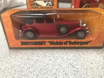 Duesenberg Model J van Matchbox Yesteryear beschikbaar voor biedingen