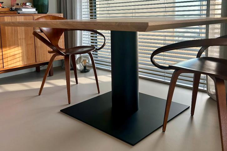 Eettafel van Table du Sud 140x140cm, Huis en Inrichting, Tafels | Eettafels, Zo goed als nieuw, 150 tot 200 cm, 150 tot 200 cm