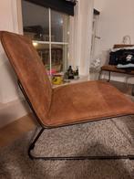 Bruine fauteuil, Ophalen of Verzenden, Zo goed als nieuw, 75 tot 100 cm, 50 tot 75 cm