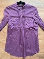 Prachtige, zomerse lichtpaarse blouse mt XS Zara, Zara, Ophalen of Verzenden, Zo goed als nieuw, Maat 34 (XS) of kleiner