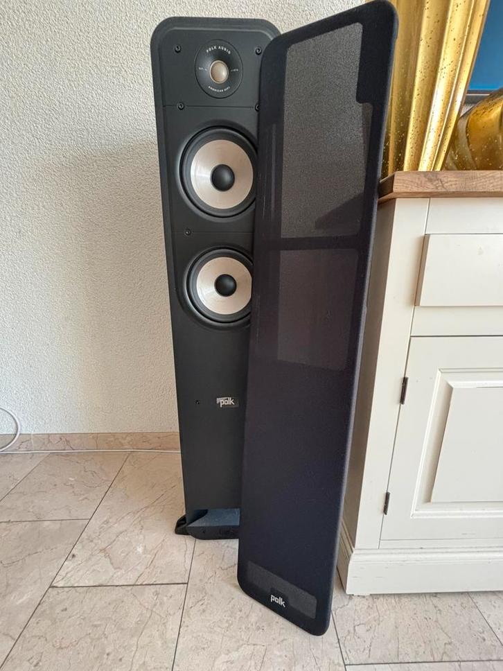 Polk Audio ES55 Signature Elite, Audio, Tv en Foto, Luidsprekers, Zo goed als nieuw, Front, Rear of Stereo speakers, 120 watt of meer