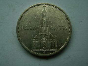 Duitsland.  5 Mark - 1934 G beschikbaar voor biedingen