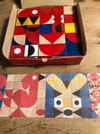 Miller Goodman Shapemaker Houten Puzzelblokken, Kinderen en Baby's, Speelgoed | Bouwstenen, Ophalen of Verzenden, Zo goed als nieuw