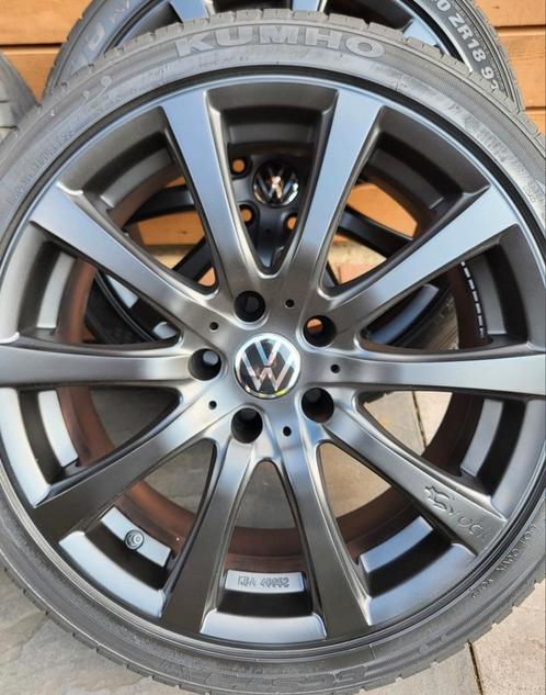 18 inch VW Golf 8 velgen met zomerbanden 5x112, Auto-onderdelen, Banden en Velgen, Velg(en), Zomerbanden, 18 inch, 225 mm, Ophalen of Verzenden