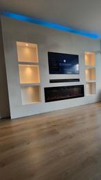 Sfeerhaard z tv kast , Cinewall. Renovatie, Huis en Inrichting, Ophalen of Verzenden, 25 tot 50 cm, 200 cm of meer