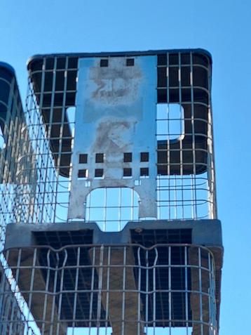 Fijnmazige dubbelgaas ibc krat kooi container  beschikbaar voor biedingen