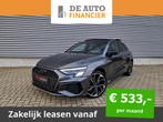 Audi A3 Sportback 40 TFSI e 3x S line 204pk Pan € 38.950,0, Auto's, Nieuw, Origineel Nederlands, Zilver of Grijs, 5 stoelen