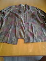 Mooie, zijden, bonte damesblouse maat 42, Ophalen of Verzenden, Zo goed als nieuw, Maat 42/44 (L)