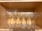 Wijnglazen set: 4 rode + 6 witte glazen €2 voor alles!!, Ophalen, Gebruikt, Overige typen
