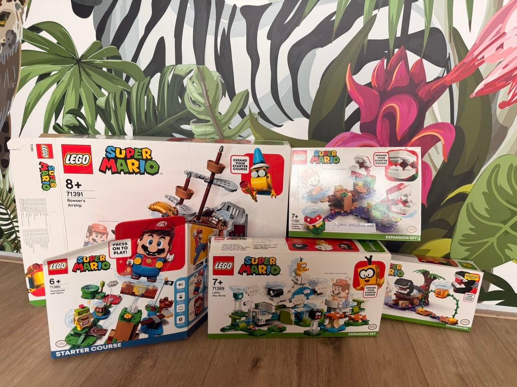 LEGO Super Mario sets, Ophalen, Zo goed als nieuw, Complete set, Lego