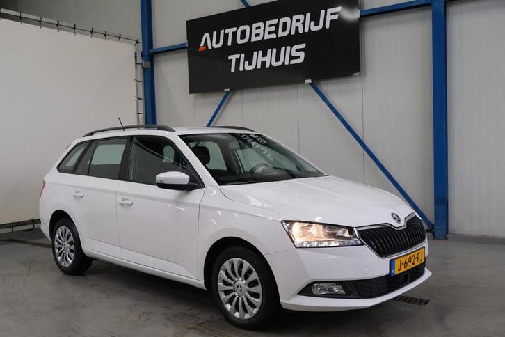 Skoda Fabia Combi 1.0 TSI Ambition - N.A.P. Airco, Cruise, N, Auto's, Skoda, Bedrijf, Te koop, Fabia, ABS, Airbags, Airconditioning