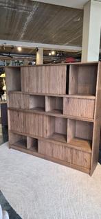 Boekenkast Milo Bruin B180 x H173 cm – Nu Extra Voordelig!, JaRa, Bornsestraat 31, 150 tot 200 cm, Nieuw