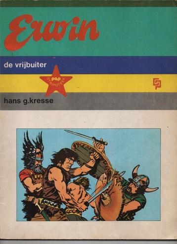 Hans Kresse - Erwin, de vrijbuiter - 1971 - softcover beschikbaar voor biedingen