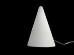 Prachtige vintage mat glazen sce ilu tepee design tafellamp, Ophalen of Verzenden, Gebruikt, Glas, Minder dan 50 cm