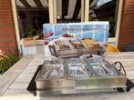 Buffet Warmhoudplaat met Bakken / buffetserver, Huis en Inrichting, Keuken | Keukenbenodigdheden, Ophalen of Verzenden, Zo goed als nieuw