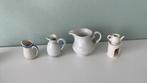 4 porseleinen kannetjes. 6-8 cm 1,50 p st 5.- samen, Ophalen of Verzenden, Zo goed als nieuw, Porselein, Overige stijlen