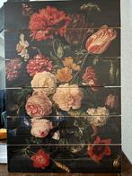 Kunstwerk bloemen in vaas, Antiek en Kunst, Ophalen