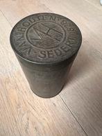 Vintage blik Van Houten sedert 1828, Verzamelen, Blikken, Ophalen of Verzenden, Zo goed als nieuw, Overige, Overige merken