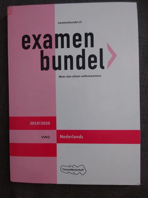 Examen bundel vwo Nederlands 2019/2020, Boeken, Schoolboeken, Zo goed als nieuw, Nederlands, HAVO, Ophalen of Verzenden
