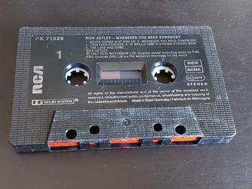 RICK ASTLEY - WHENEVER YOU NEED SOMEBODY (CASSETTEBANDJE) beschikbaar voor biedingen