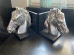 Paardenhoofd Boekensteunen - Aluminium, Antiek en Kunst, Ophalen of Verzenden