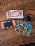 Nintendo Switch Lite Roze, Spelcomputers en Games, Spelcomputers | Nintendo Switch Lite, Ophalen of Verzenden, Roze of Coral, Zo goed als nieuw