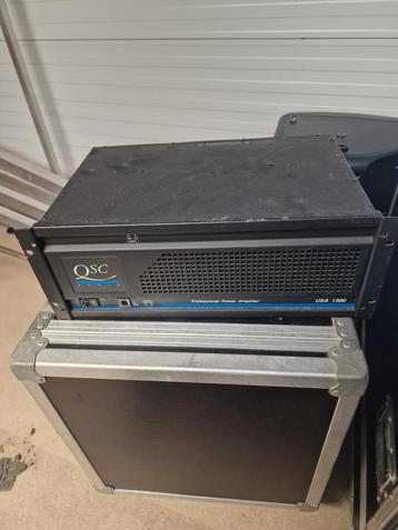 QSC USA 1300 Eindversterker - Krachtige Amp beschikbaar voor biedingen