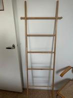 Bamboe Kledingladder /ophangrek / handdoekenrek, Ophalen