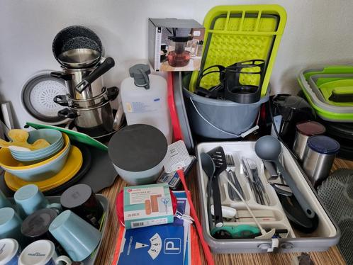 Diverse inboedel te koop in 1 koop, Caravans en Kamperen, Kampeeraccessoires, Zo goed als nieuw, Ophalen