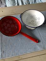 2 vintage vergieten!, Antiek en Kunst, Antiek | Emaille, Ophalen