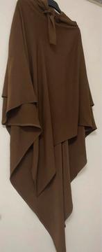 Bruine Poncho khimar (nieuw), Ophalen of Verzenden, Nieuw