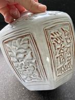 Grote puntgave gemberpot van Mobach aardewerk Utrecht 1960, Ophalen of Verzenden