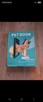 Nieuw zwart hondenluik  xxl rottweiler labrador enz, Dieren en Toebehoren, Ophalen of Verzenden, Nieuw