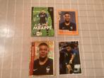 3 stickers + 1 plaatje Panini MBAPPÉ, Ophalen of Verzenden, Gebruikt, Meerdere stickers