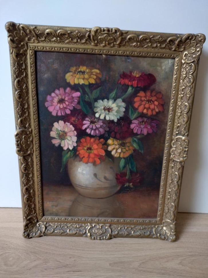 Bloemstilleven, Antiek en Kunst, Kunst | Schilderijen | Klassiek, Verzenden