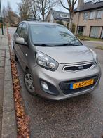 Kia Picanto 1.2 Cvvt 5-DRS 2013 Grijs Dealer onderhouden, Auto's, Voorwielaandrijving, 4 cilinders, 400 kg, 23 km/l