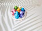 Houten regenboog poppetjes in bakjes Nieuw, Kinderen en Baby's, Speelgoed | Houten speelgoed, Nieuw, Ophalen of Verzenden