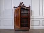 Antieke Mahoniehouten Biedermeier Kuifkast – 220 cm hoog, Antiek en Kunst, Ophalen