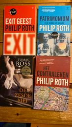 Philip Roth - Exit geest / Patrimonium/ Het Contraleven, Philip Roth, Ophalen of Verzenden, Zo goed als nieuw