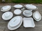 Antiek Porseleinen Servies - Jäger, Antiek en Kunst, Antiek | Servies compleet, Ophalen