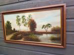 Antiek schilderij van H. Openneer 1906-1986, Antiek en Kunst, Ophalen of Verzenden