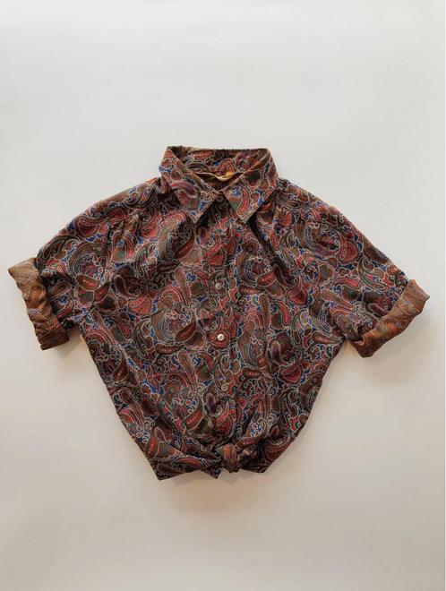 VINTAGE BLOUSE PAISLEY, MAAT XS | THE DARLING, Kleding | Dames, Blouses en Tunieken, Zo goed als nieuw, Maat 34 (XS) of kleiner