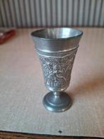 Tinnen borrelglaasjes, Ophalen of Verzenden, Gebruikt, Borrel- of Shotglas