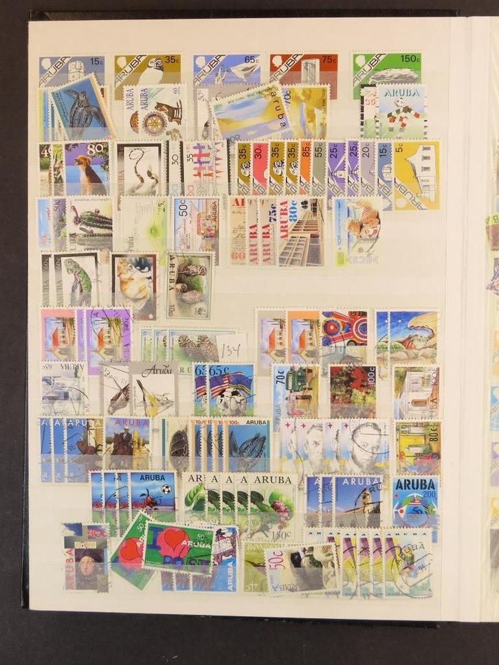 ARUBA/CURACAO/veel OUD-KOLONIËN - INTERESSANT (A461), Postzegels en Munten, Postzegels | Volle albums en Verzamelingen, Buitenland