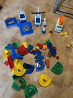 Enorme duplo set incl knikkerbaan, 5 bouwplaten, politie set, Kinderen en Baby's, Speelgoed | Bouwstenen, Ophalen of Verzenden