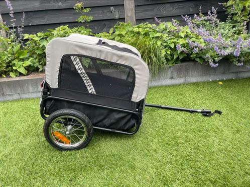 Hondenfietskar Flamingo Doggy Liner Romero, Fietsen en Brommers, Fietsaccessoires | Aanhangers en Karren, Zo goed als nieuw, Hondenkar