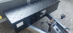 Aluminium box 950x320x190 zwart poeder gecoat, Auto diversen, Aanhangwagen-onderdelen, Ophalen of Verzenden, DTC, Toolsandtrailerparts@gmail.com