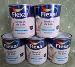 Flexa strak in de lak Zachtblauw Zijdeglans binnenlak 0,75L., Ophalen of Verzenden, Nieuw